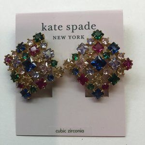 Kate Spade New Square Statement Earrings